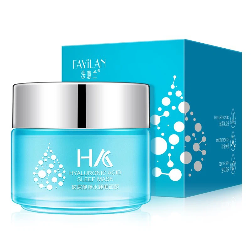 Hyaluronsyra sovande mask